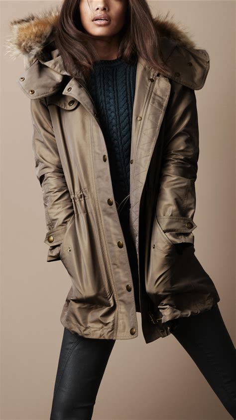 burberry ladies parkas|burberry parka sale.